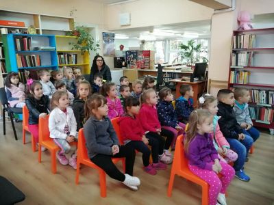 Национална седмица на четенето - ДГ Здравец - Пазарджик