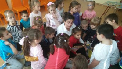 Национална седмица на четенето - ДГ Здравец - Пазарджик